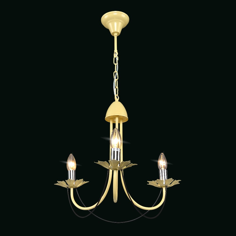 Подвесная люстра Максисвет 2-4310-3-BG+BK E14