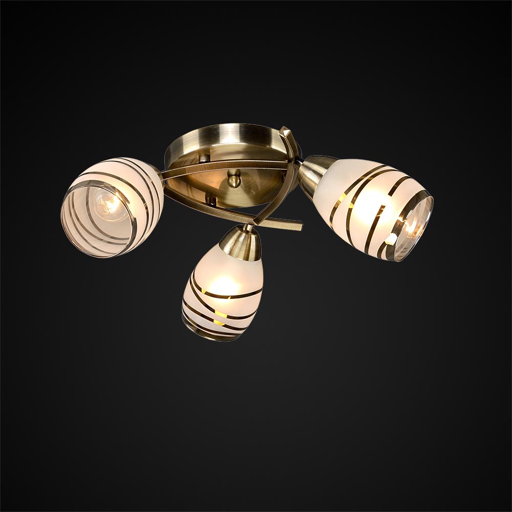 Потолочная люстра Максисвет 8666 1-8666-3-AB E14