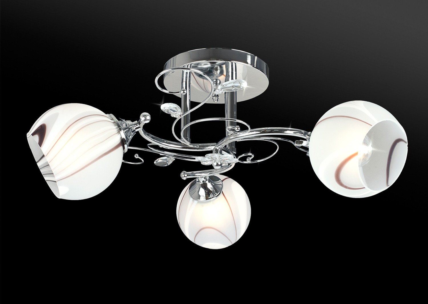 Потолочная люстра Максисвет 8669 1-8669-3-CR E27