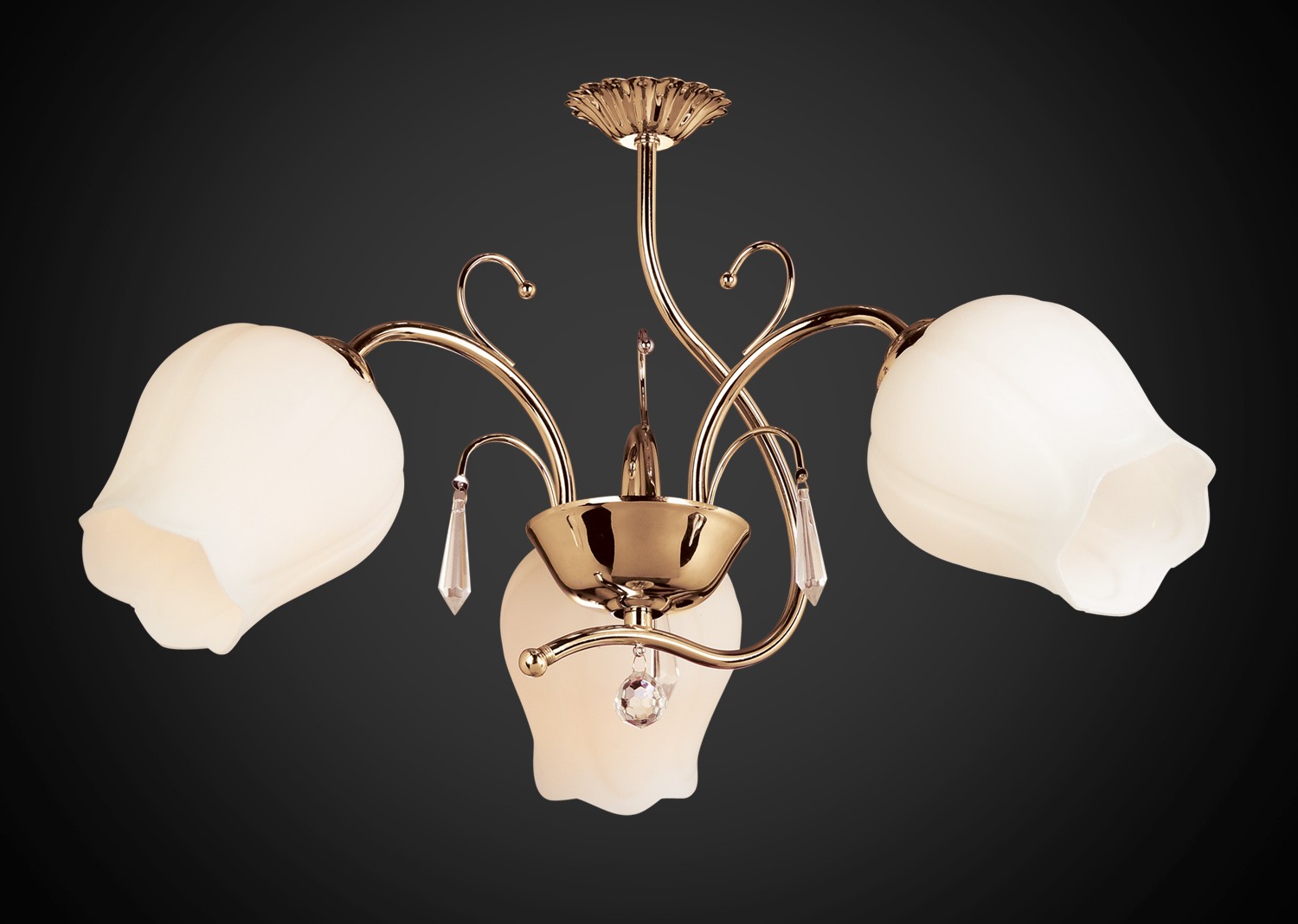 Потолочная люстра Максисвет 4654 2-4654-3-FG E27