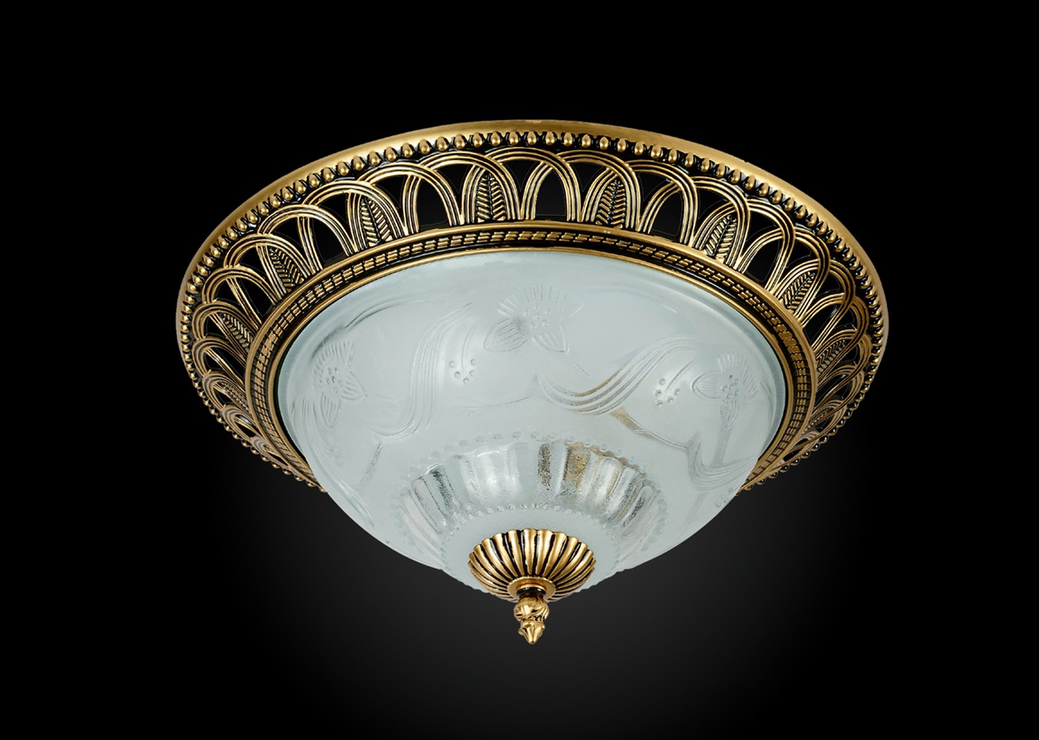 Светильник потолочный Максисвет 1-0070-2-BKS E27