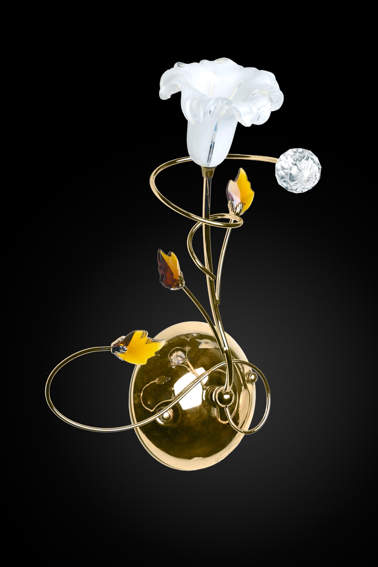 Бра с цветочками 1918 3-1918-1-FG G4 Максисвет