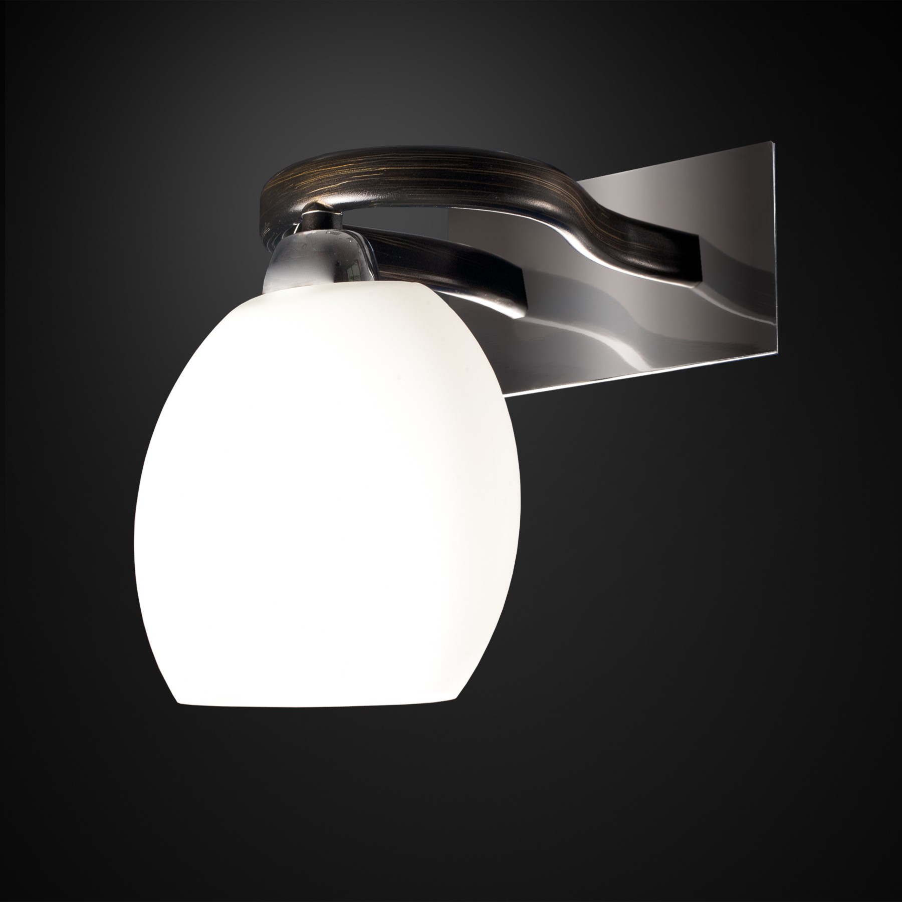 Настенное бра Максисвет 3-2691-1-CR+DWE E14