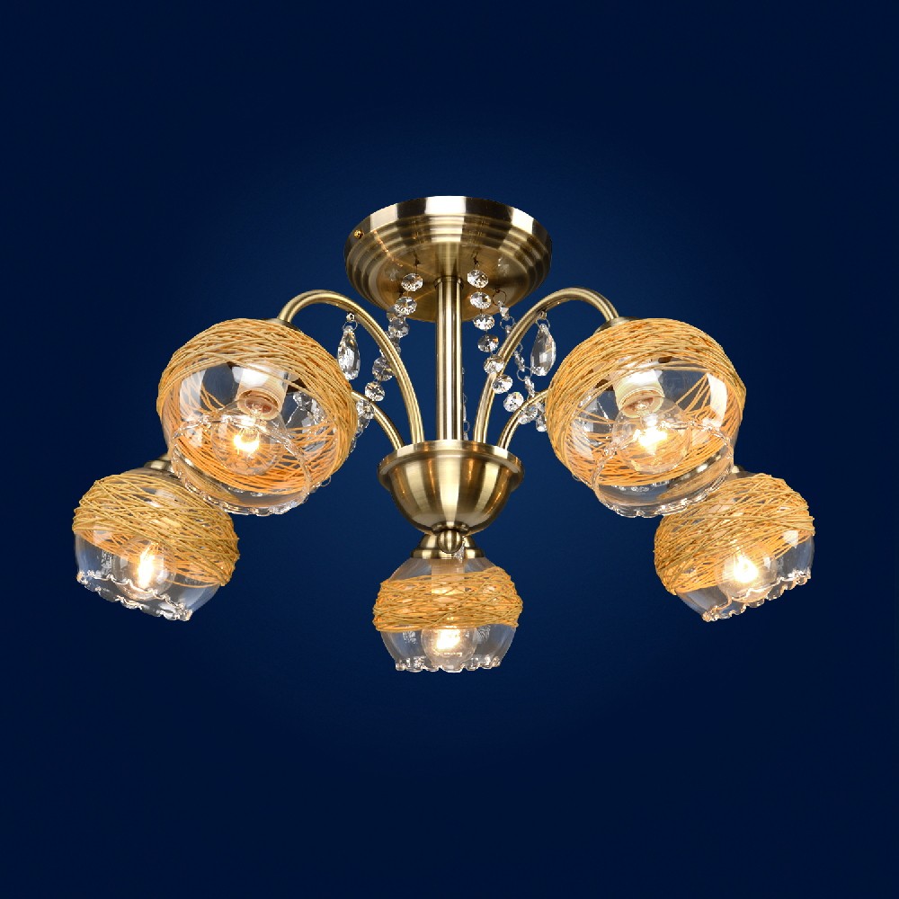 Потолочная люстра Максисвет 3460 1-3460-5-AB E14