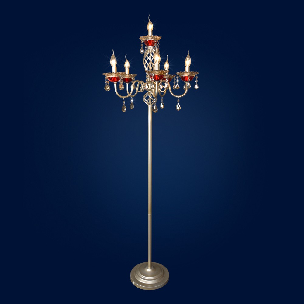 Торшер Максисвет 4-8005-6-YN+BR E14