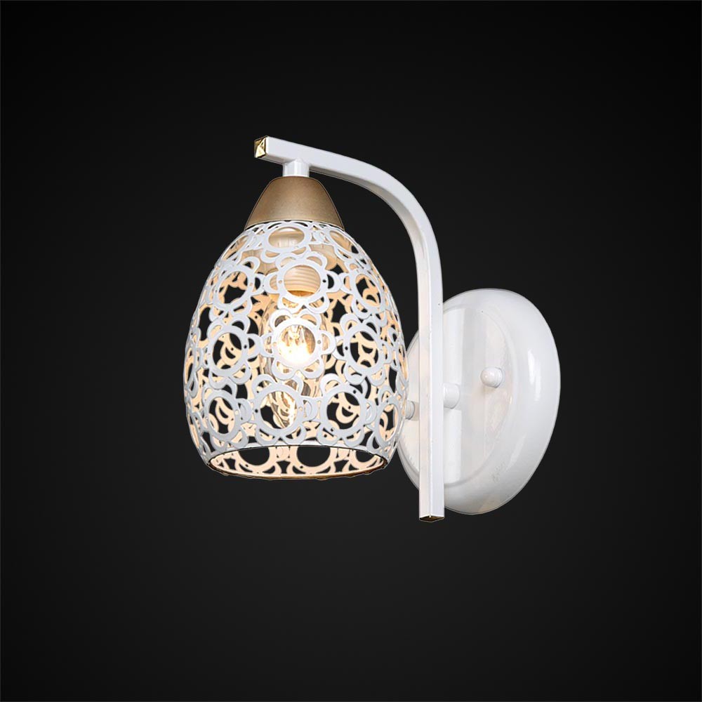 Настенное бра Максисвет 3-9350-1-WH+GL E14