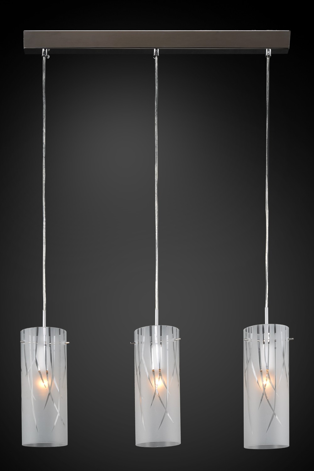 Светильник подвесной Максисвет 2-4890-3-CR E14