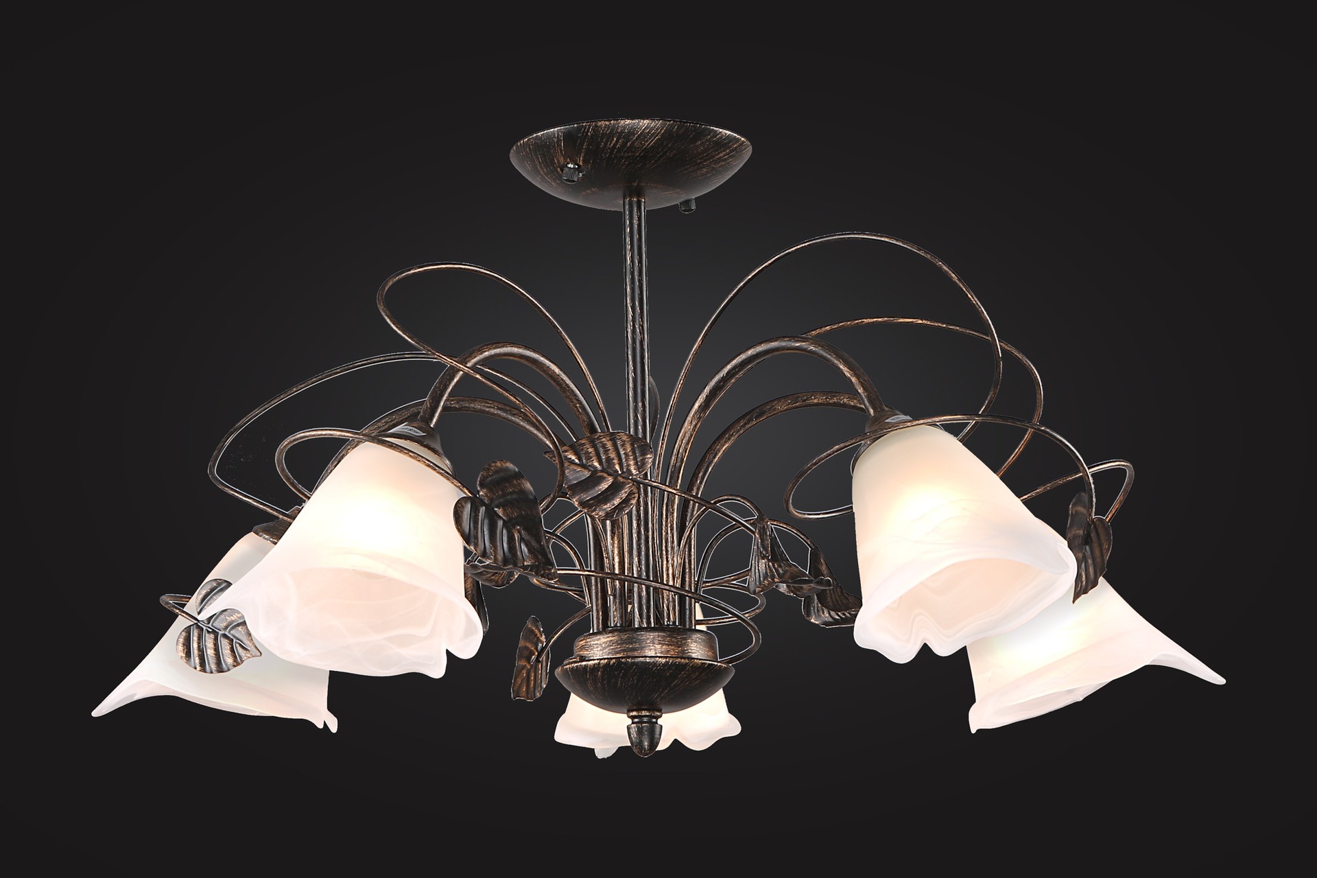 Потолочная люстра Максисвет 2-9403-5-BKS E14