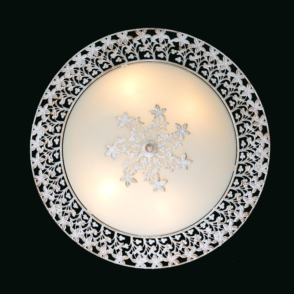 Светильник с цветочками 3860 1-3860-4-WHS E14 Максисвет