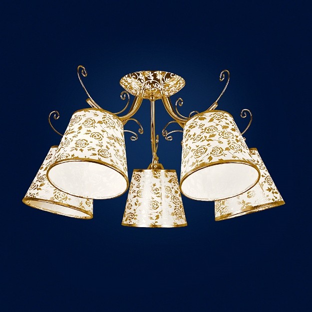 Потолочная люстра Максисвет 1119 1-1119-5-FG E14