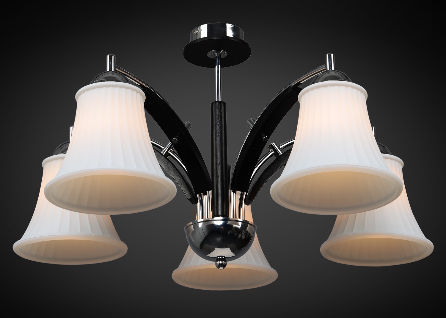 Потолочная люстра Максисвет 5632 1-5632-5-WE+CR E27