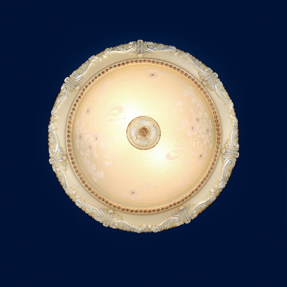 Светильник потолочный Максисвет 1-3887-2-WH+YN E27