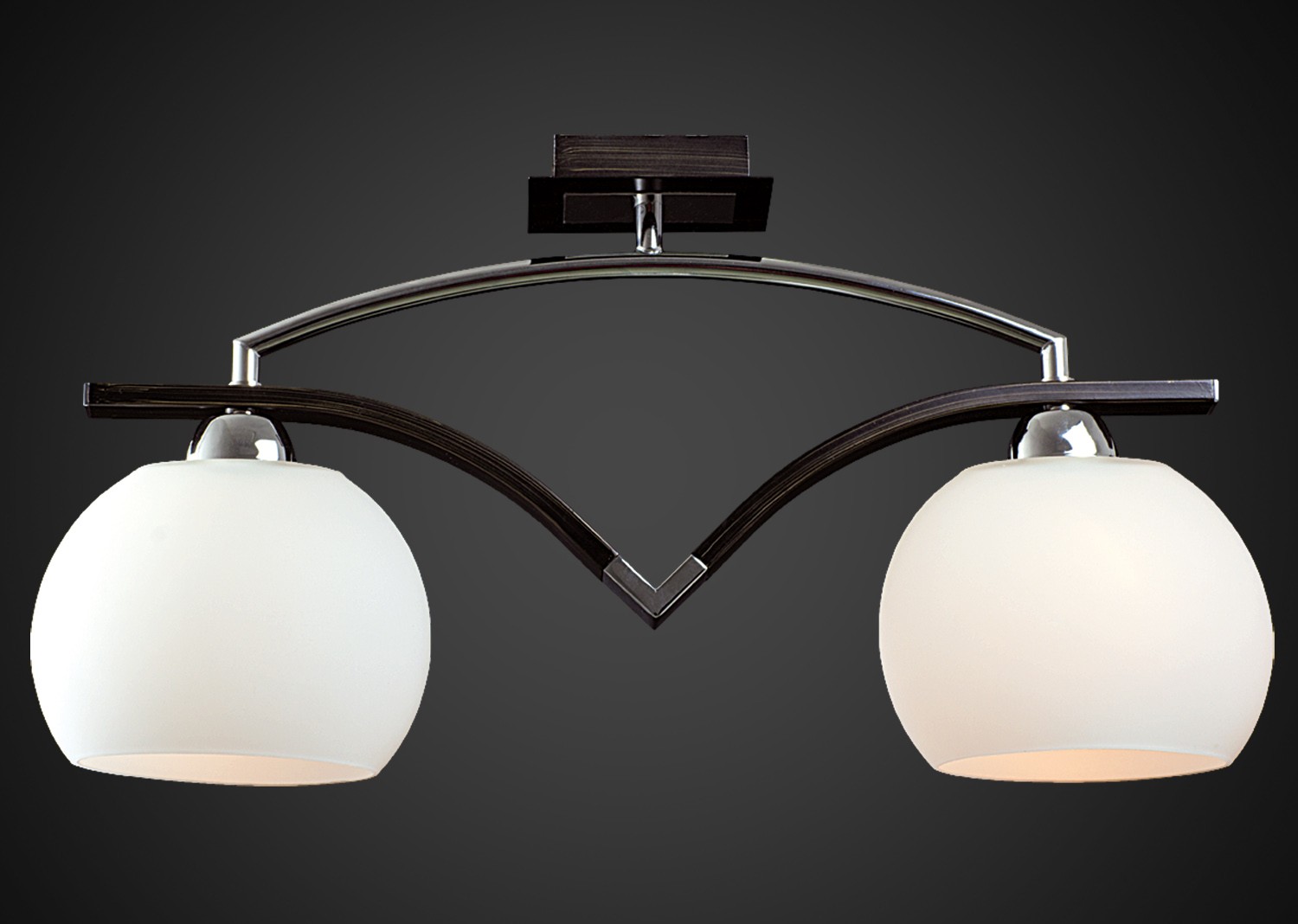 Потолочная люстра Максисвет 2692 1-2692-2-CR+DWE E14