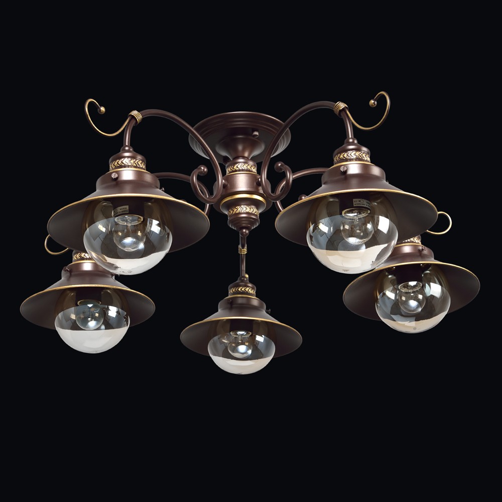 Потолочная люстра Максисвет 4565 1-4565-5-CF E27