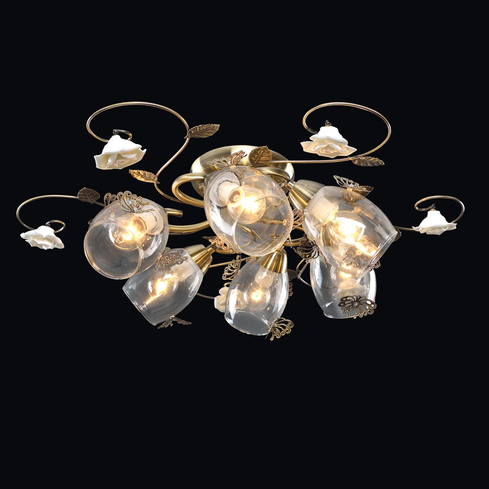 Потолочная люстра Максисвет 7490 1-7490-6-AB E14