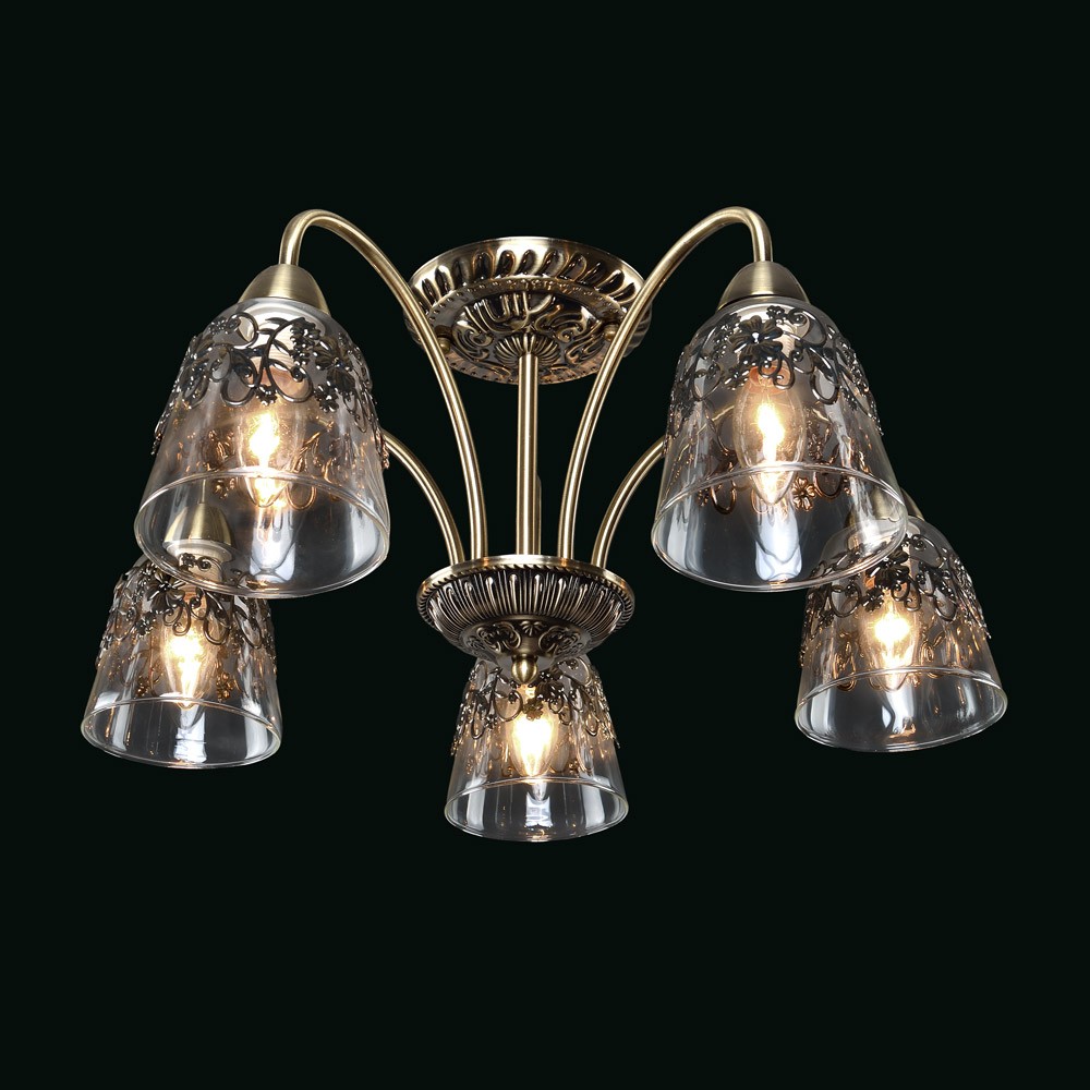 Потолочная люстра Максисвет 8860 1-8860-5-AB E14