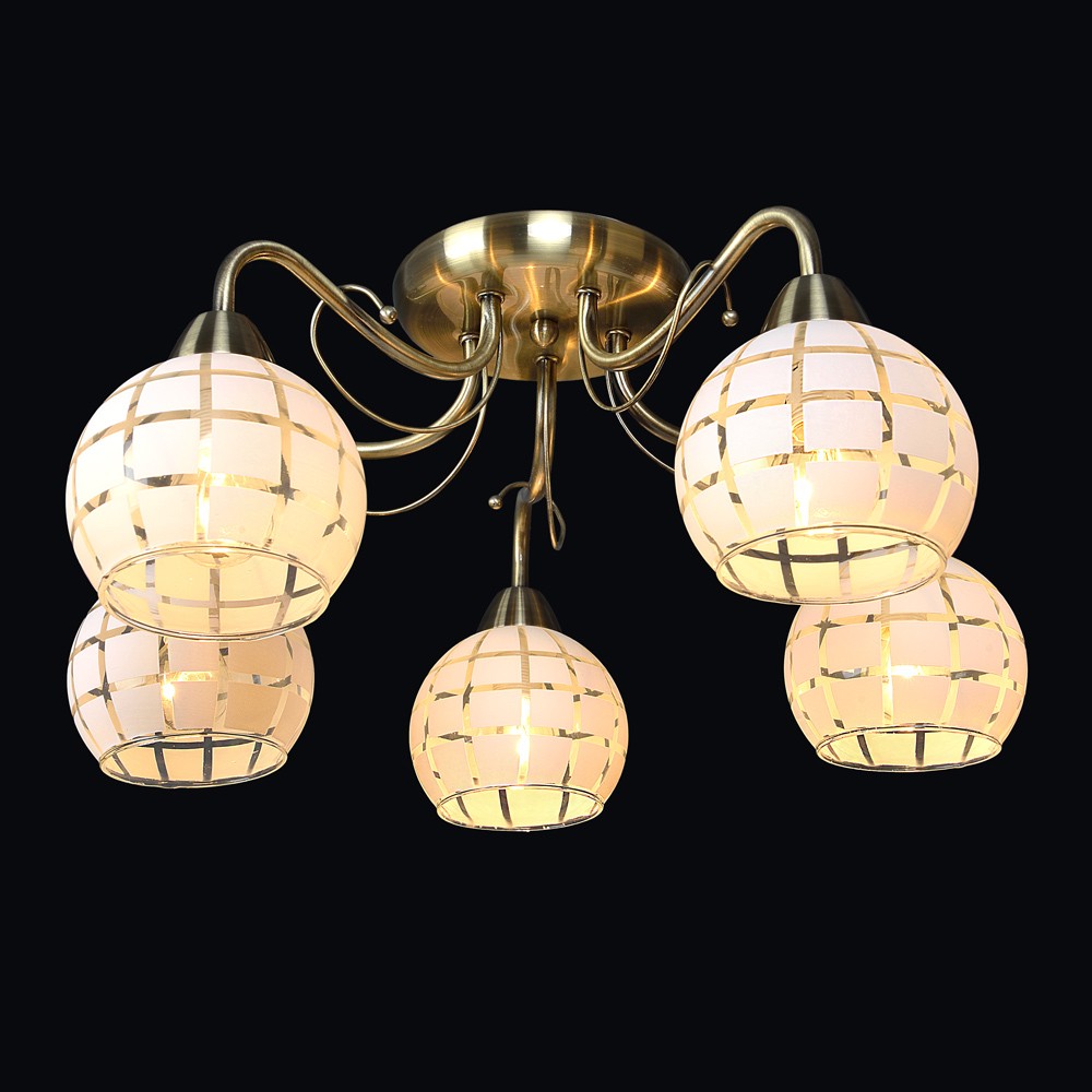 Потолочная люстра Максисвет 1-9033-5-AB E14