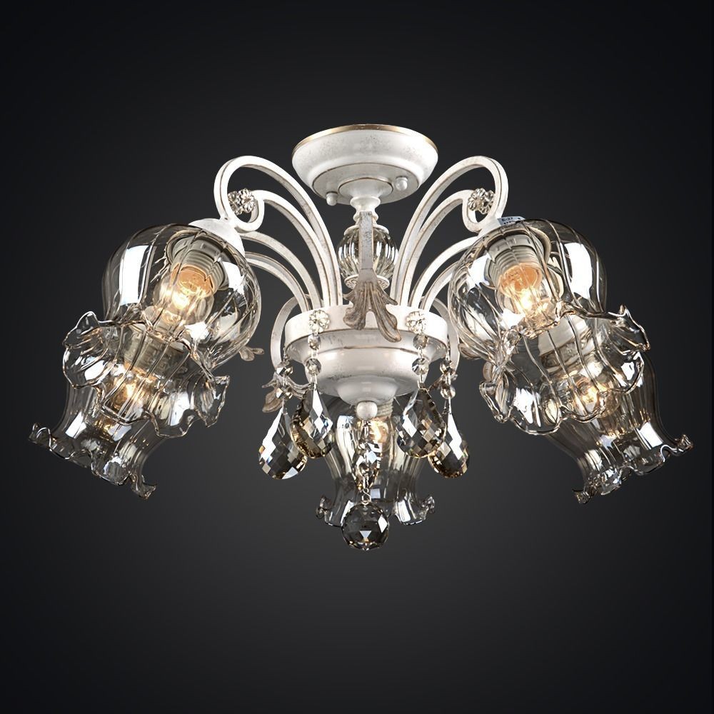 Потолочная люстра Максисвет 3939 1-3939-5-WBG E14