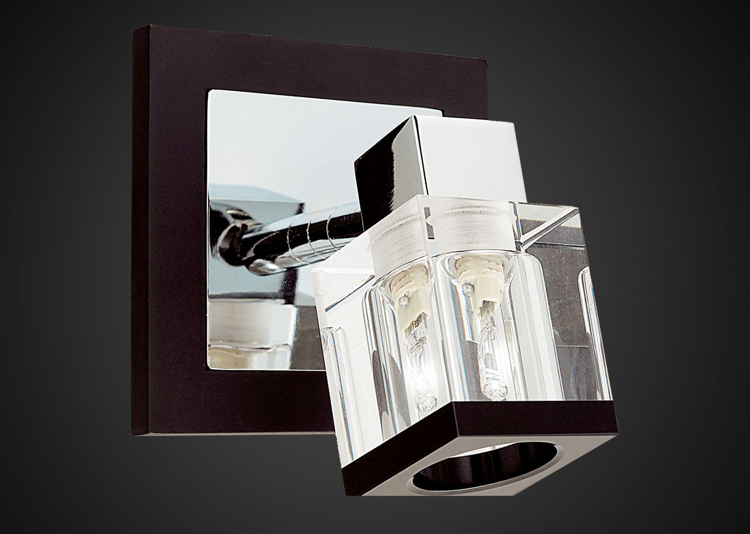 Светильник спот Максисвет 3-3615-1-CR+WE G9