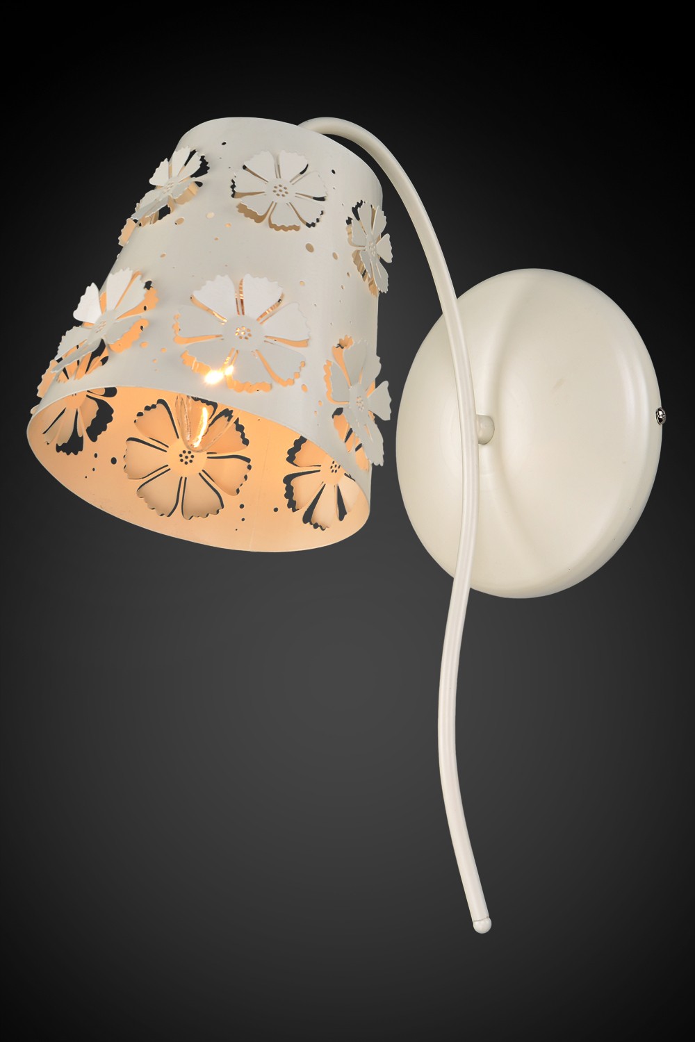 Бра с цветочками 4961 3-4961-1-WH E14 Максисвет