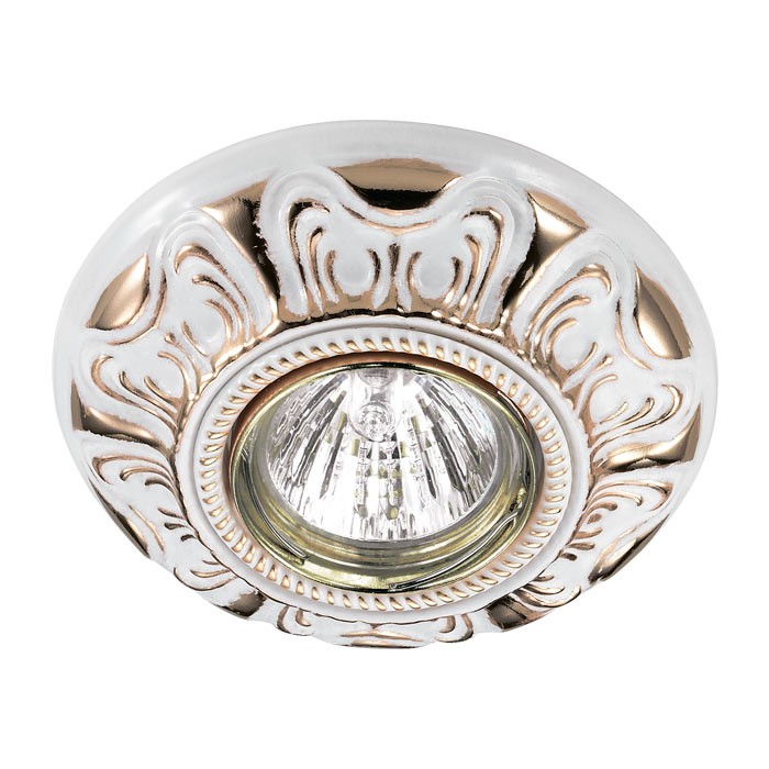 Встраиваемый светильник с узорами Forza 370317 Novotech