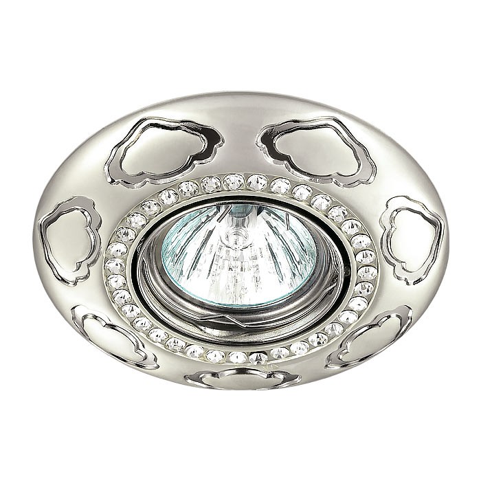 Встраиваемый светильник с узорами Grain 370292 Novotech