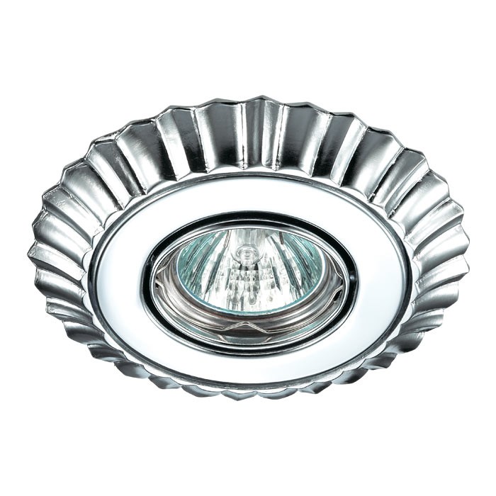 Встраиваемый светильник с узорами Ligna 370273 Novotech