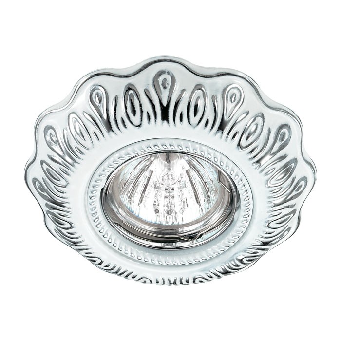 Встраиваемый светильник с узорами Forza 370318 Novotech