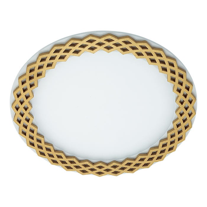 Встраиваемый светильник с узорами Trad 357393 Novotech