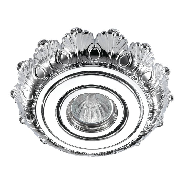 Встраиваемый светильник с узорами Ligna 370277 Novotech