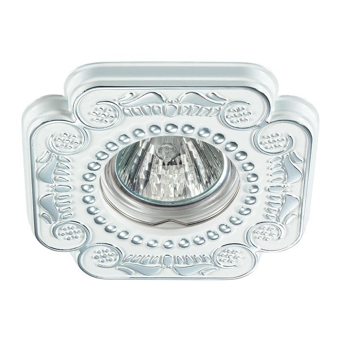 Встраиваемый светильник с узорами Ligna 370285 Novotech