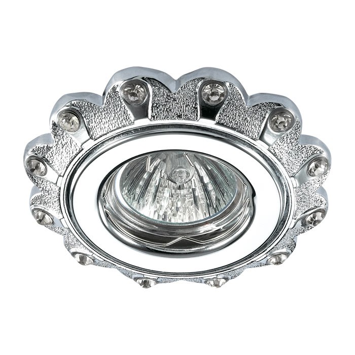 Встраиваемый светильник с узорами Grain 370303 Novotech