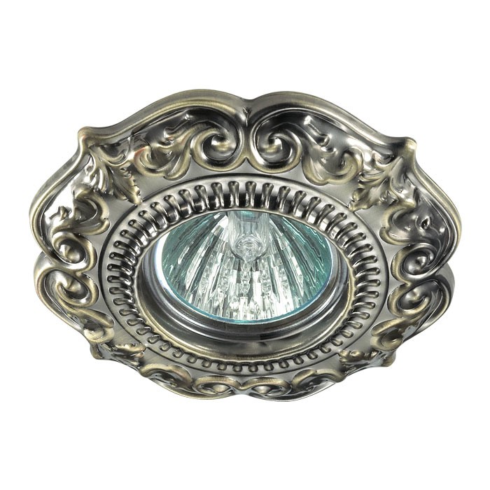 Встраиваемый светильник с узорами Fiori 370309 Novotech