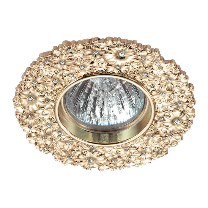 Встраиваемый светильник с цветочками Candi 370334 Novotech