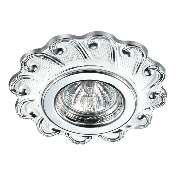 Встраиваемый светильник с узорами Ligna 370266 Novotech