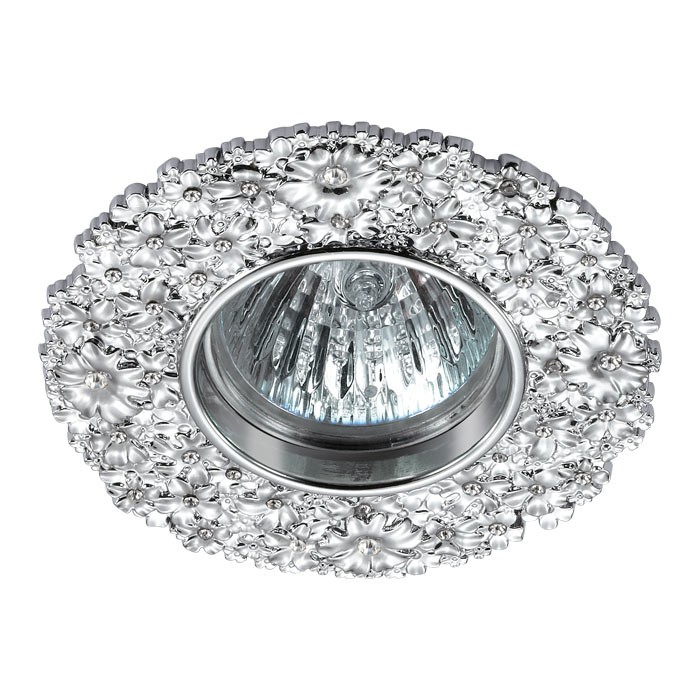 Встраиваемый светильник с цветочками Candi 370333 Novotech