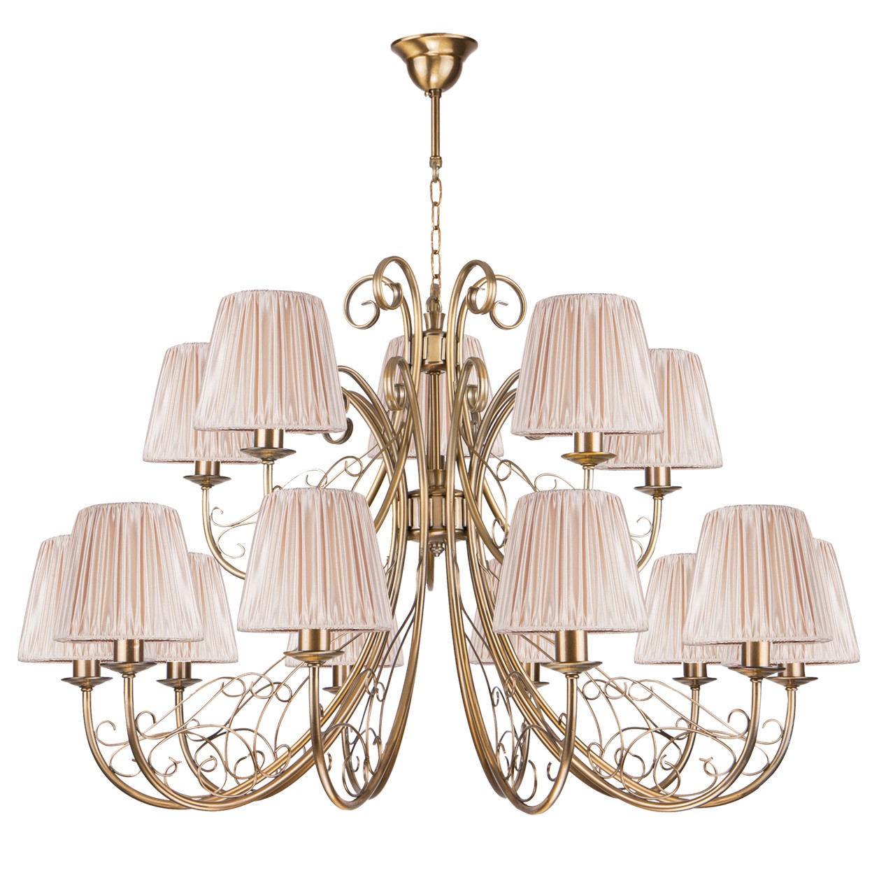 Люстра многоярусная Montaro MT/15/AK Kemar