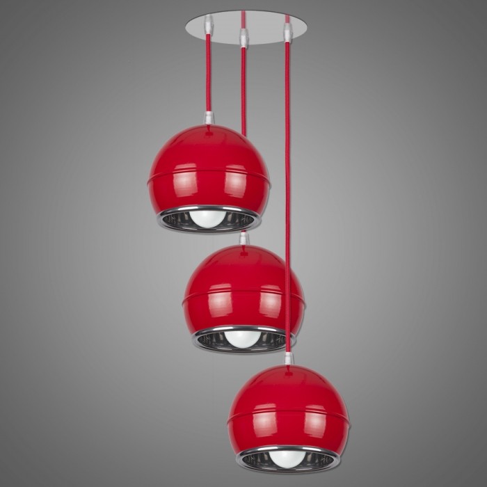 Светильник подвесной Kemar NAPO NP/3/W/R