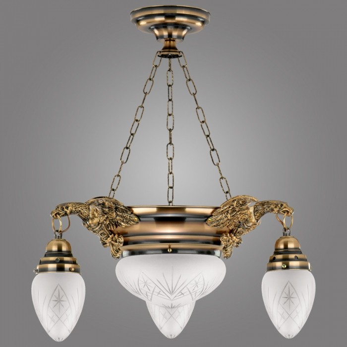 Люстра с птичками Ouro OW30/P Kemar