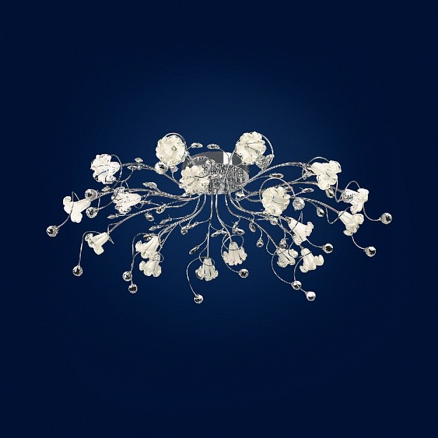 Потолочная люстра Максисвет 1918 1-1918-18-CR Y G4