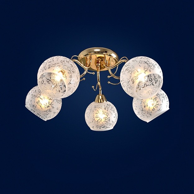 Потолочная люстра Максисвет 9043 1-9043-5-FG E14