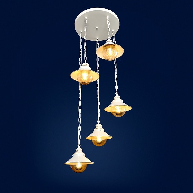 Светильник подвесной Максисвет 2-4565-5-BG E27