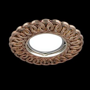 Встраиваемый светильник с узорами Antique CA043 Gauss