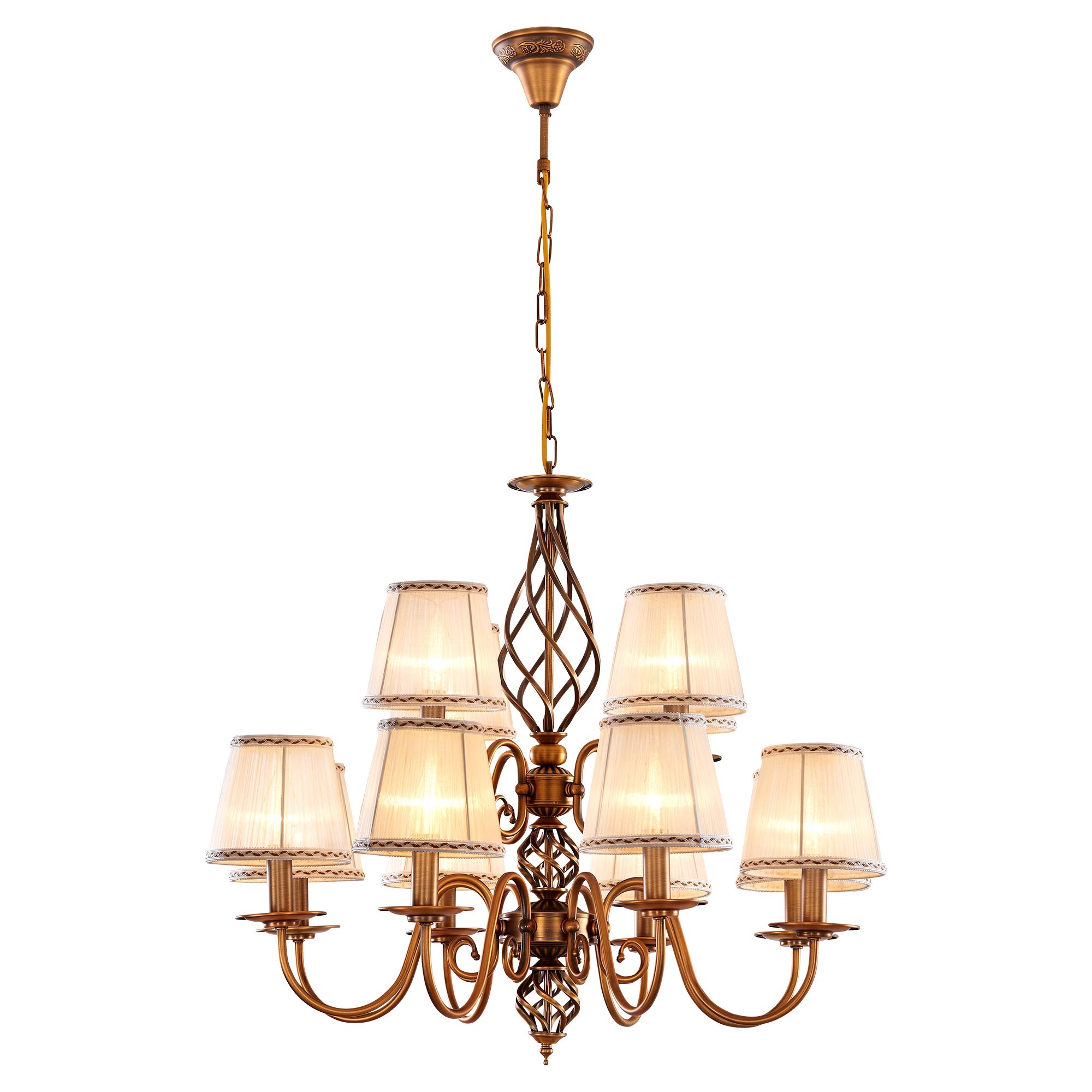 Люстра многоярусная Ровена Бронза CL427221 Citilux