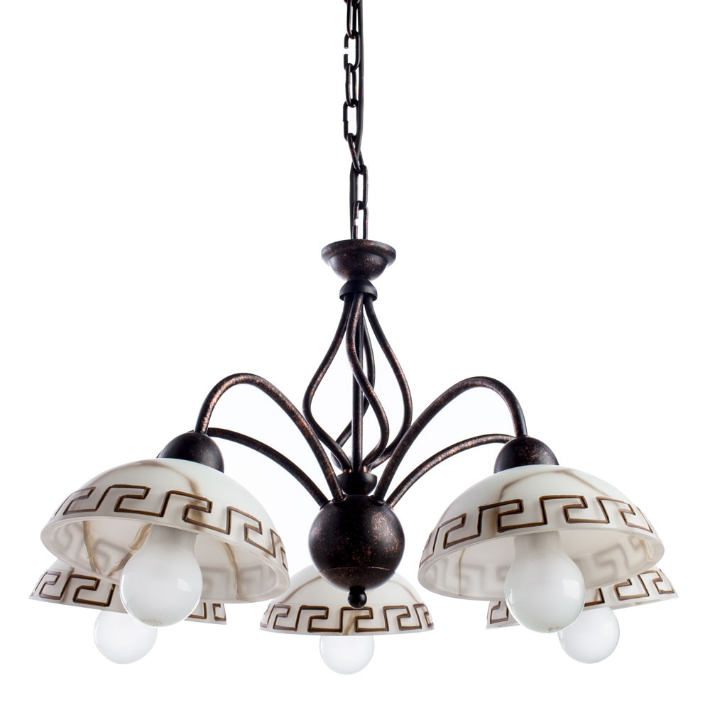 Подвесная люстра Arte Lamp Rustica A6884LM-5BR