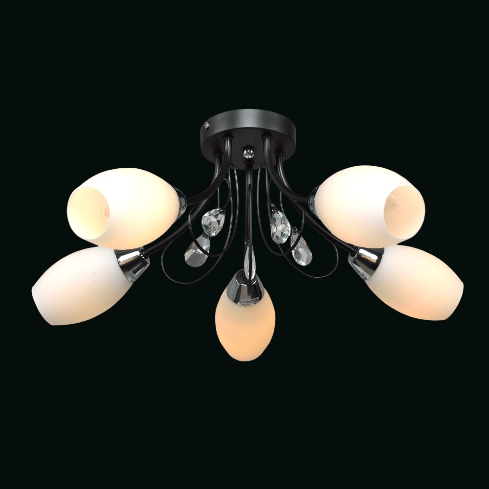 Потолочная люстра Максисвет 8560 1-8560-5-BK E14