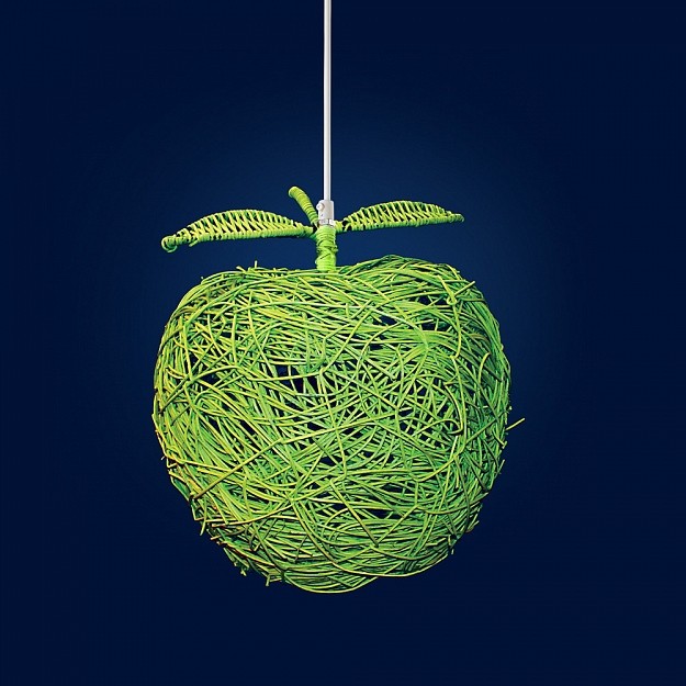 Светильник яблоко 0500 2-0500-1-GR E14 Максисвет