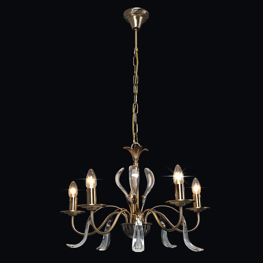 Подвесная люстра Максисвет 2-4267-5-AB E14