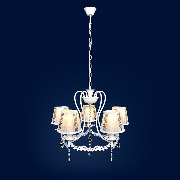 Подвесная люстра Максисвет 2-6805-5-WH E14