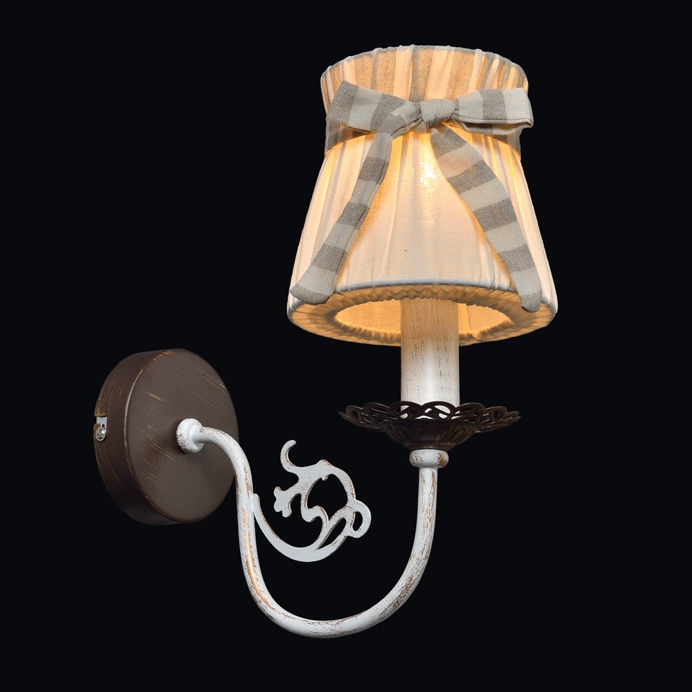 Настенное бра Максисвет 3-6800-1-WH+WE E14